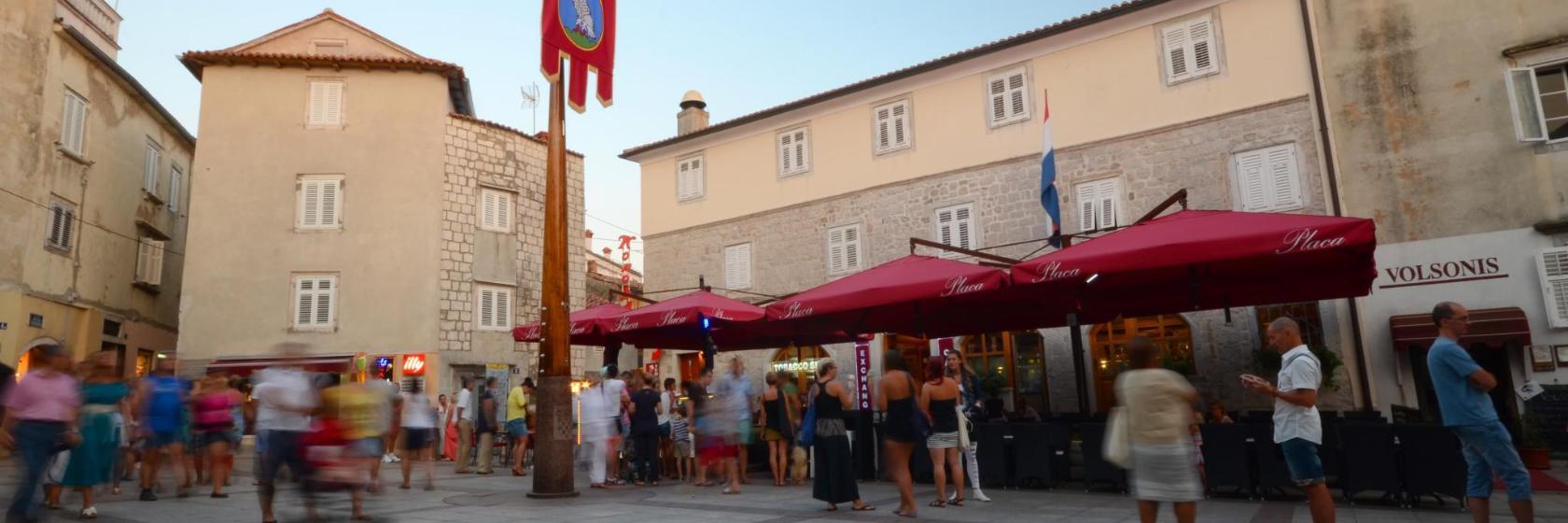 Pazza della città di Krk